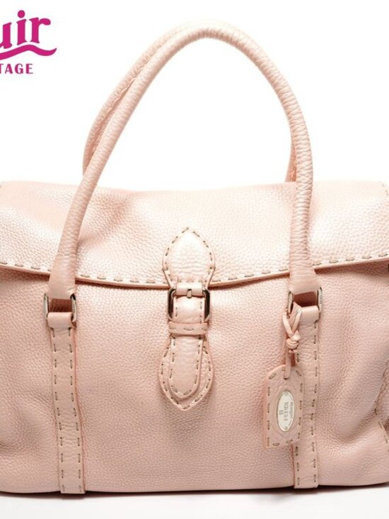 Fendi Handbags - Fendi Shoulder Bag Leather Selleria